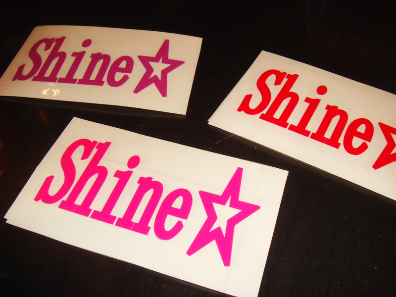 Shine☆ 様<br />40mm×80mm<br />ﾊﾟｰﾌﾟﾙ ﾚｯﾄﾞ ﾛｰｽﾞﾋﾟﾝｸ